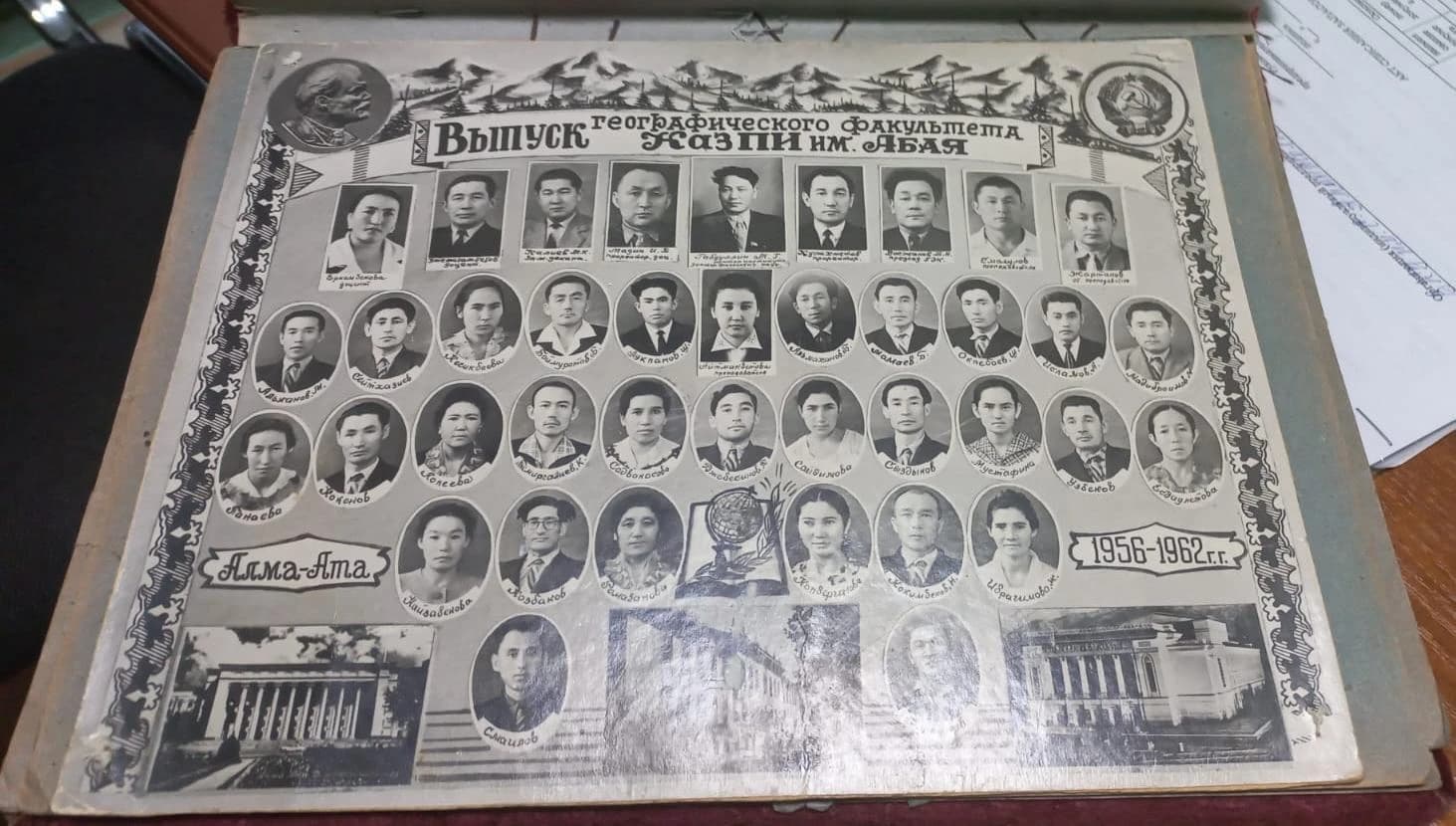 Абай атындағы орта мектеп түлектерінің фотоальбомы, 1956–1966 жылдар